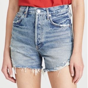 Agolde Dee shorts in ricochet
